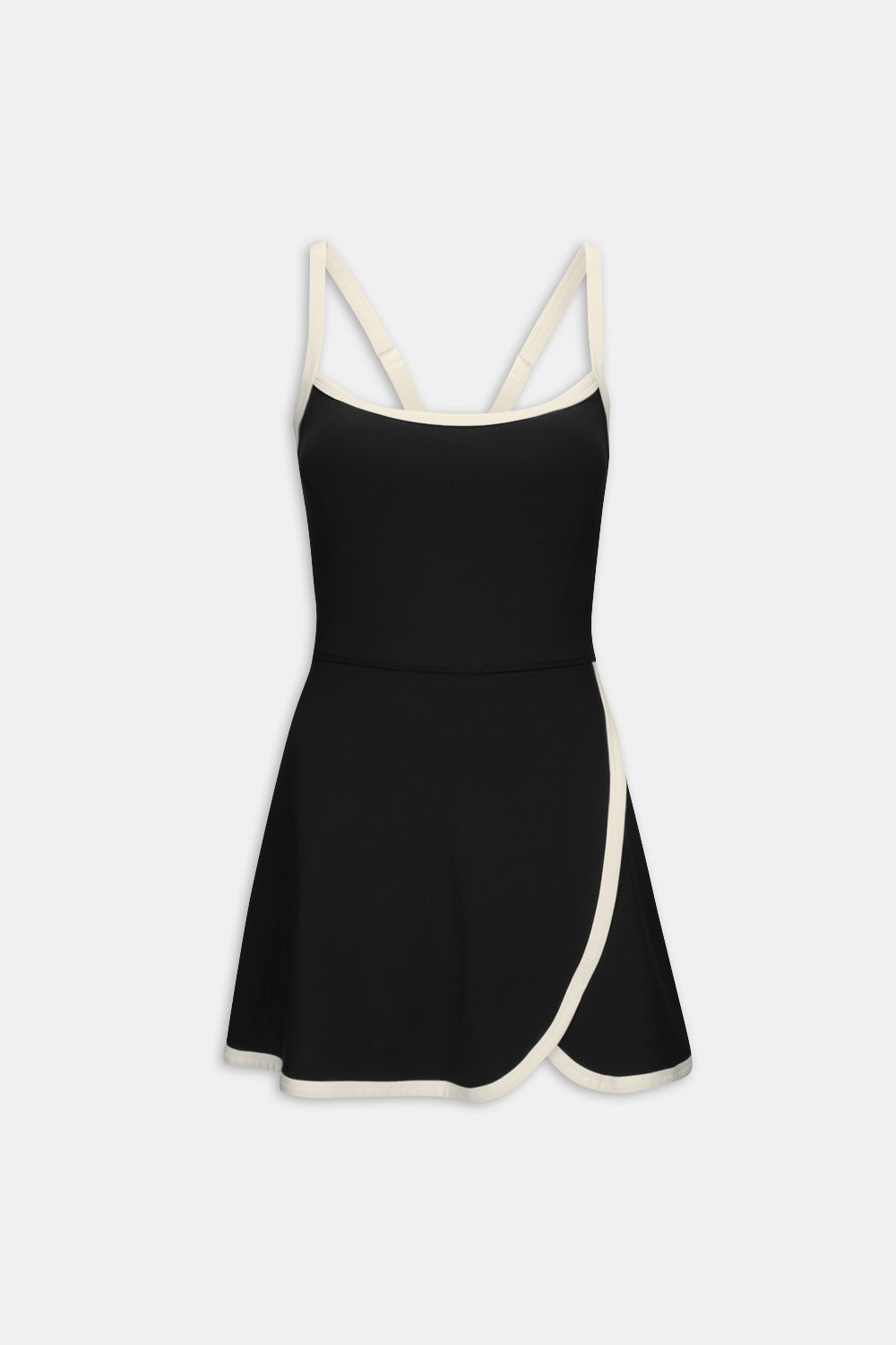 DayFlex Active Dress - Shadow Black & Ivory