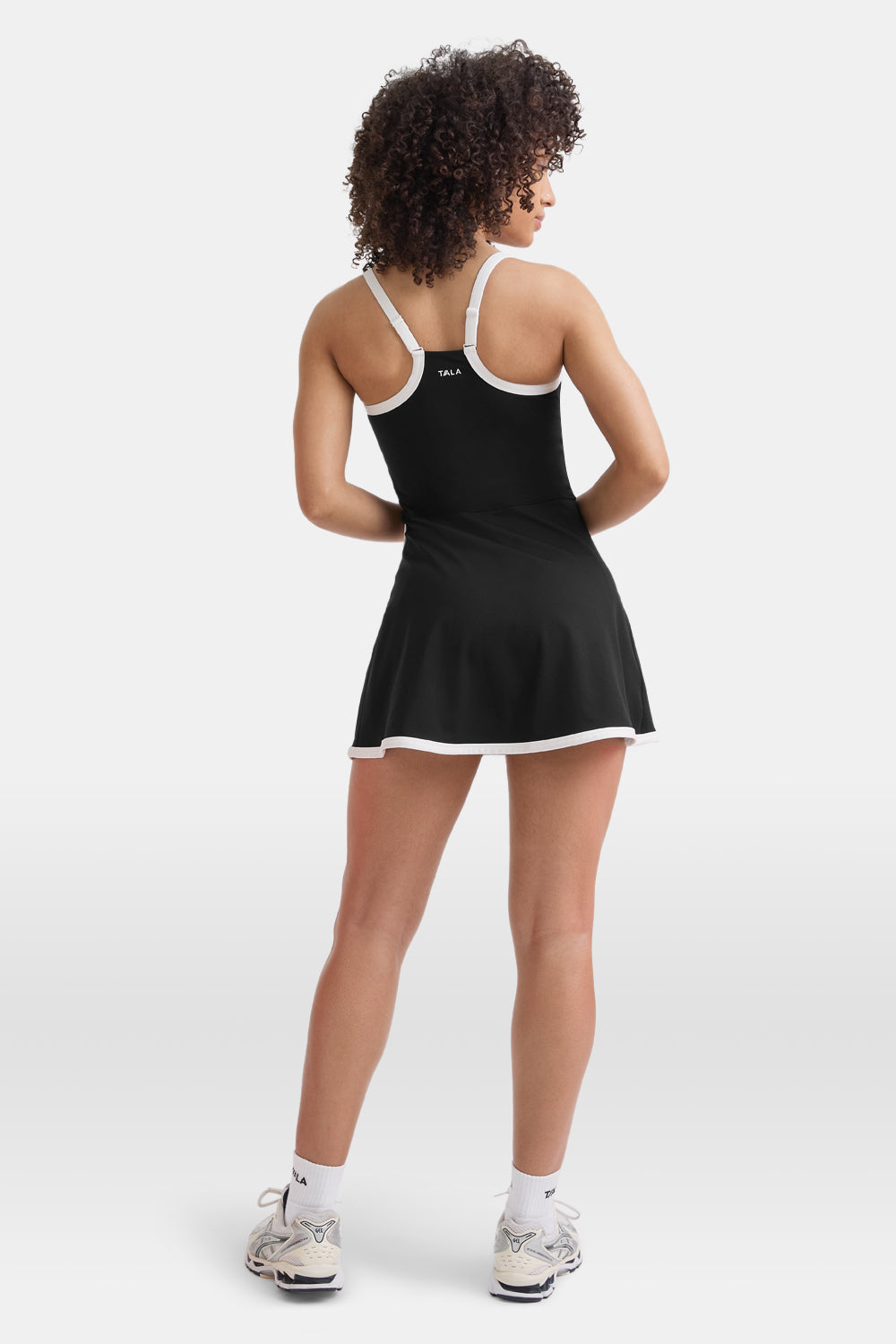 DayFlex Active Dress - Shadow Black & Ivory