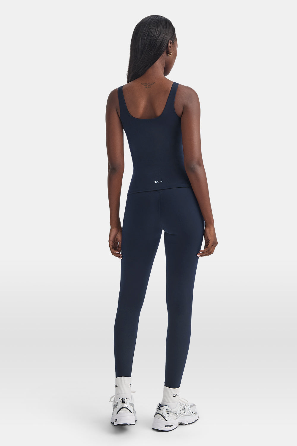 DayFlex Square Neck Full Length Vest - Midnight Navy