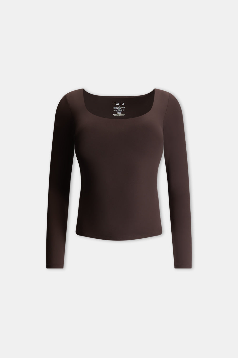 DayFlex Scoop Neck Top - Americano