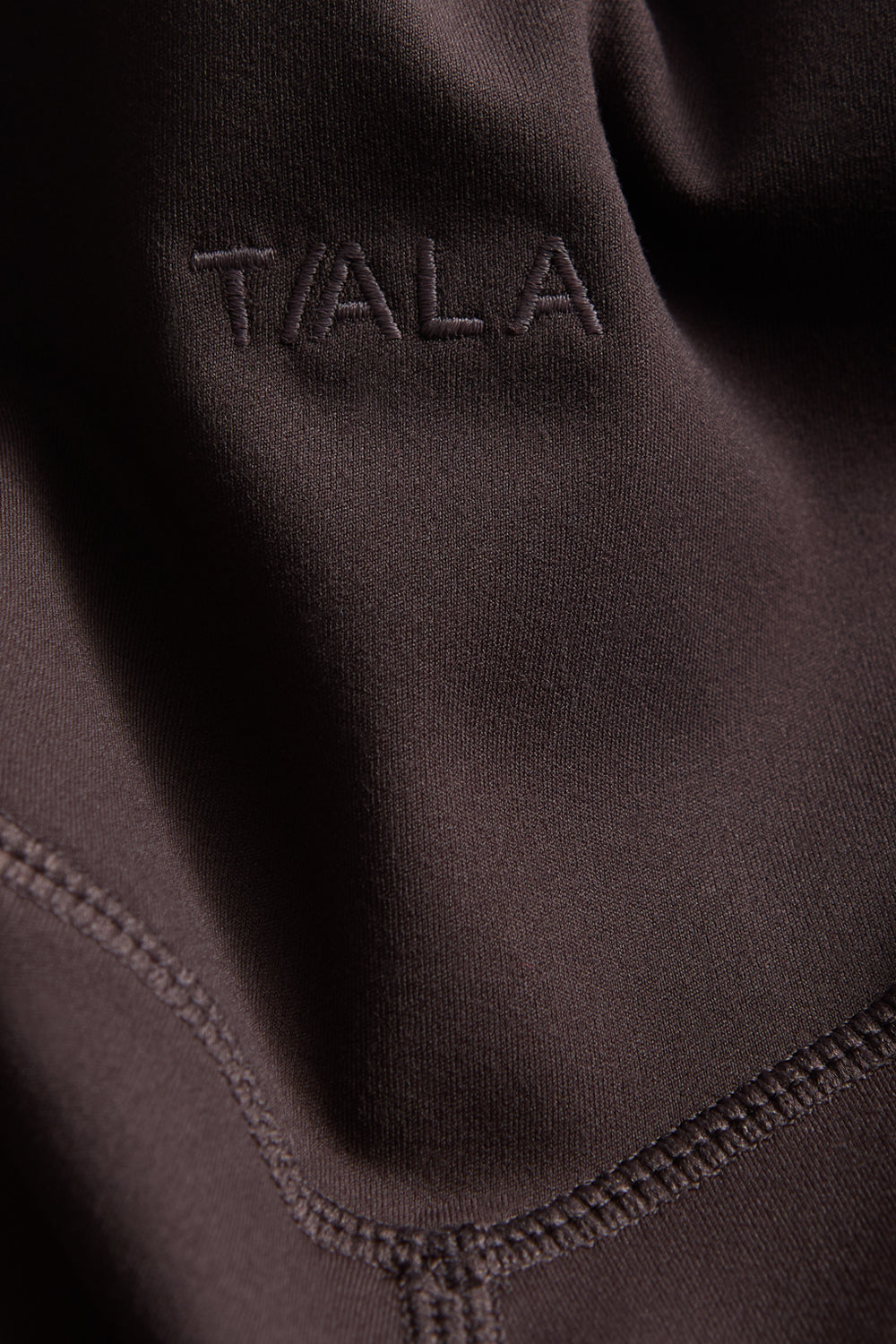 DayFlex Contrast Stripe Side Split Flared Yoga Pant No Front Seam - Americano And Mocha