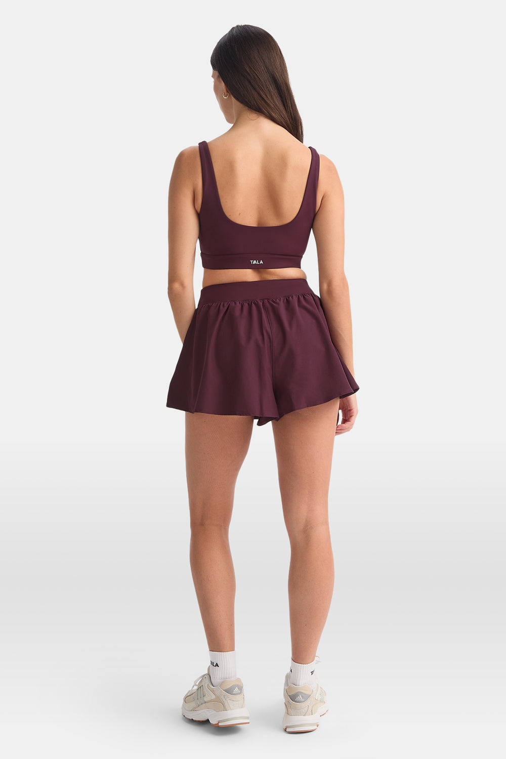 DayFlex Square Neck Sports Bra - Fig