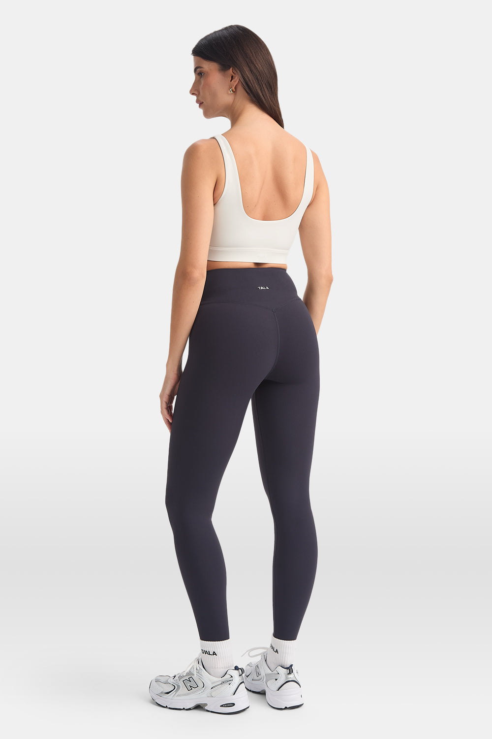 DayFlex Square Neck Sports Bra - Ivory