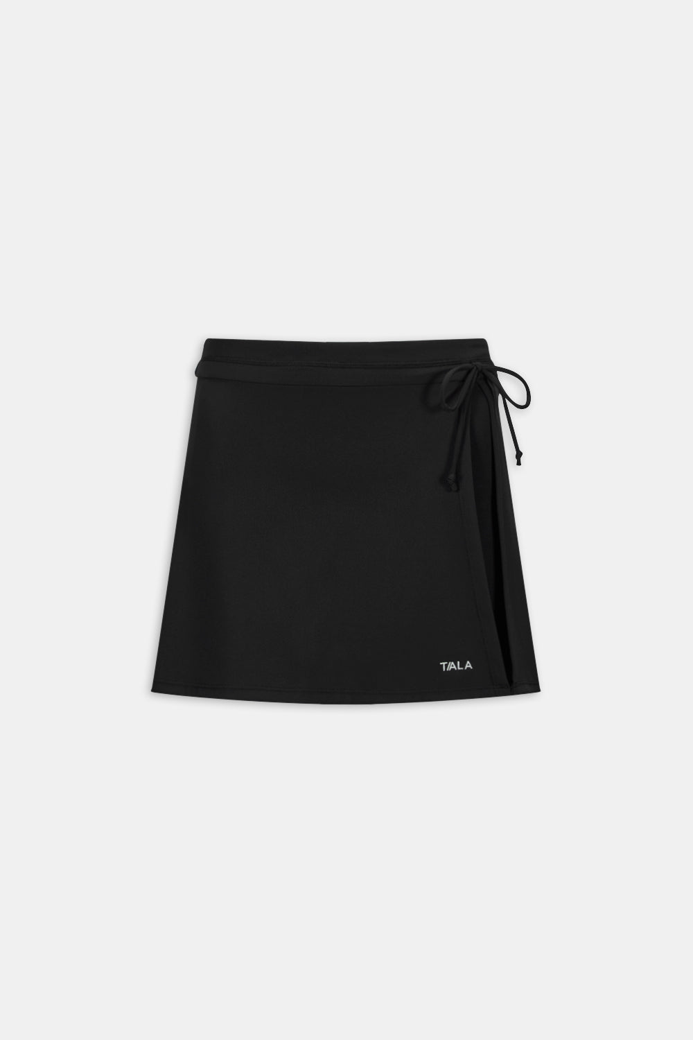 DayFlex Side Tie Skort - Shadow Black
