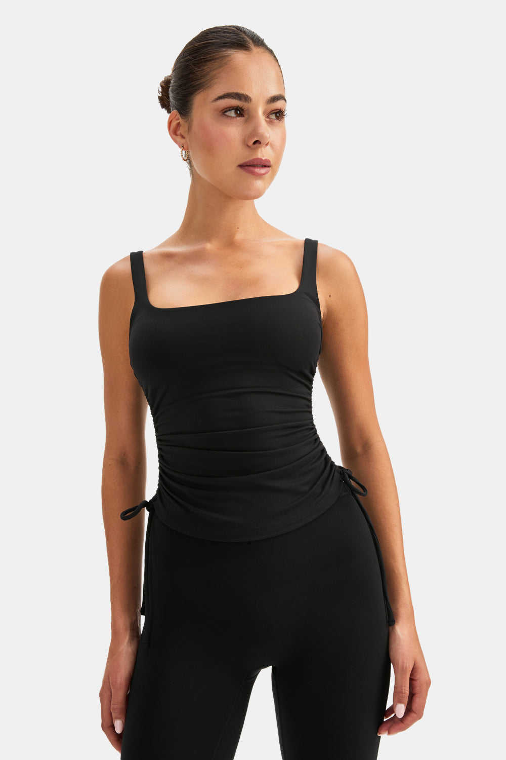 DayFlex Adjustable Side Tie Vest - Shadow Black