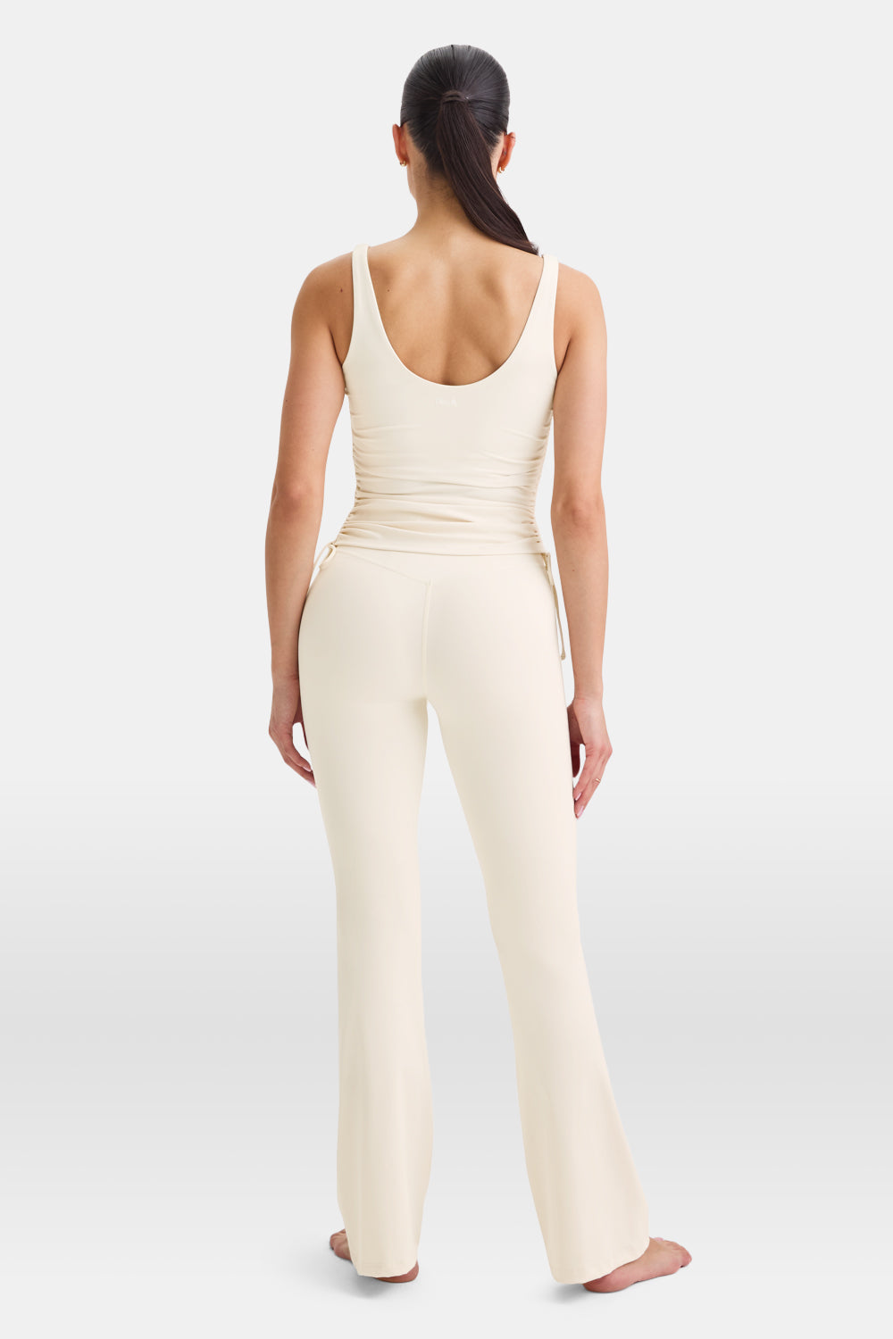 DayFlex Adjustable Side Tie Vest - Buttermilk