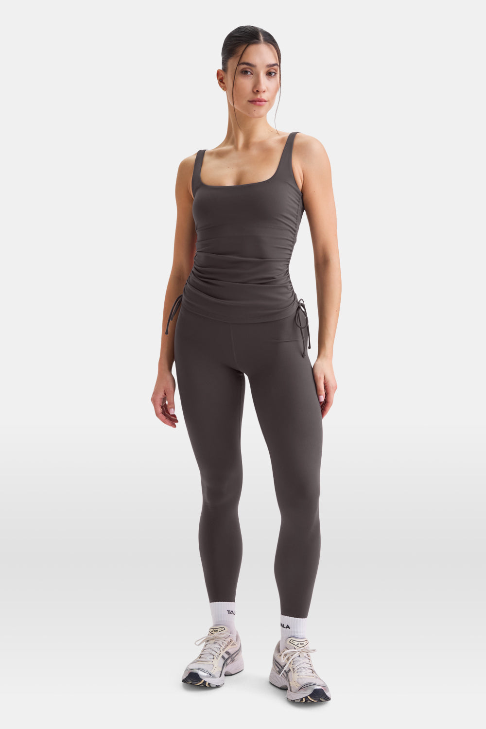 DayFlex Adjustable Side Tie Vest - Cool Espresso