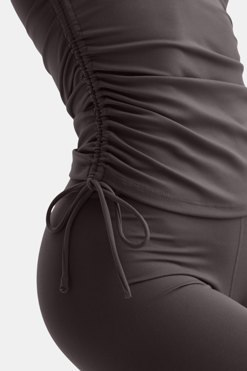 DayFlex Adjustable Side Tie Vest - Cool Espresso