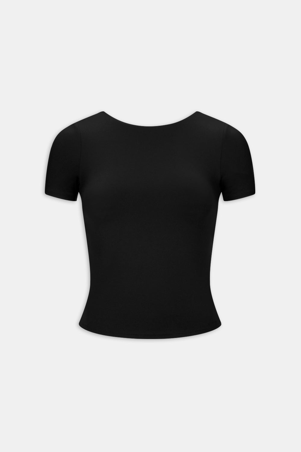 DayFlex Twist Back T-Shirt - Shadow Black