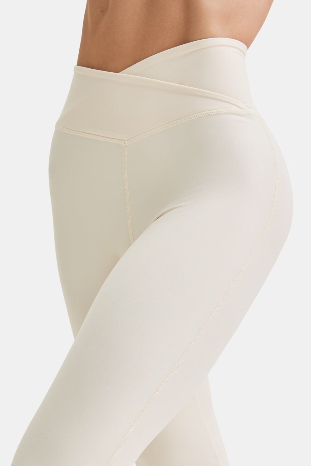 DayFlex Wrap Flared Yoga Pant - Buttermilk