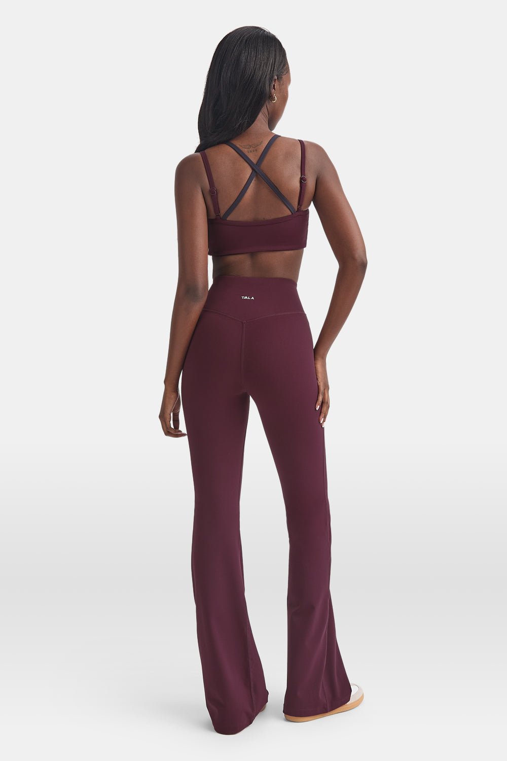 DayFlex Wrap Flared Yoga Pant - Fig