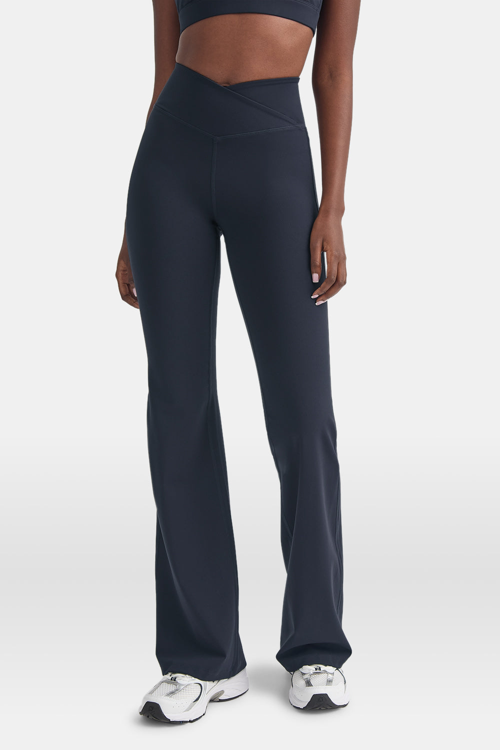 DayFlex Wrap Flared Yoga Pant - Midnight Navy