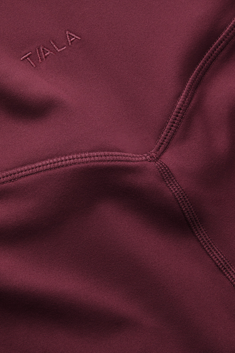 DayFlex Wrap High Waisted Legging - Burgundy