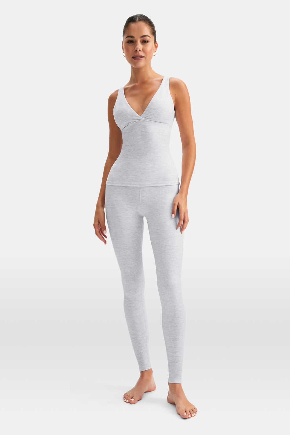 DayFlex V Neck Vest - Grey Marl