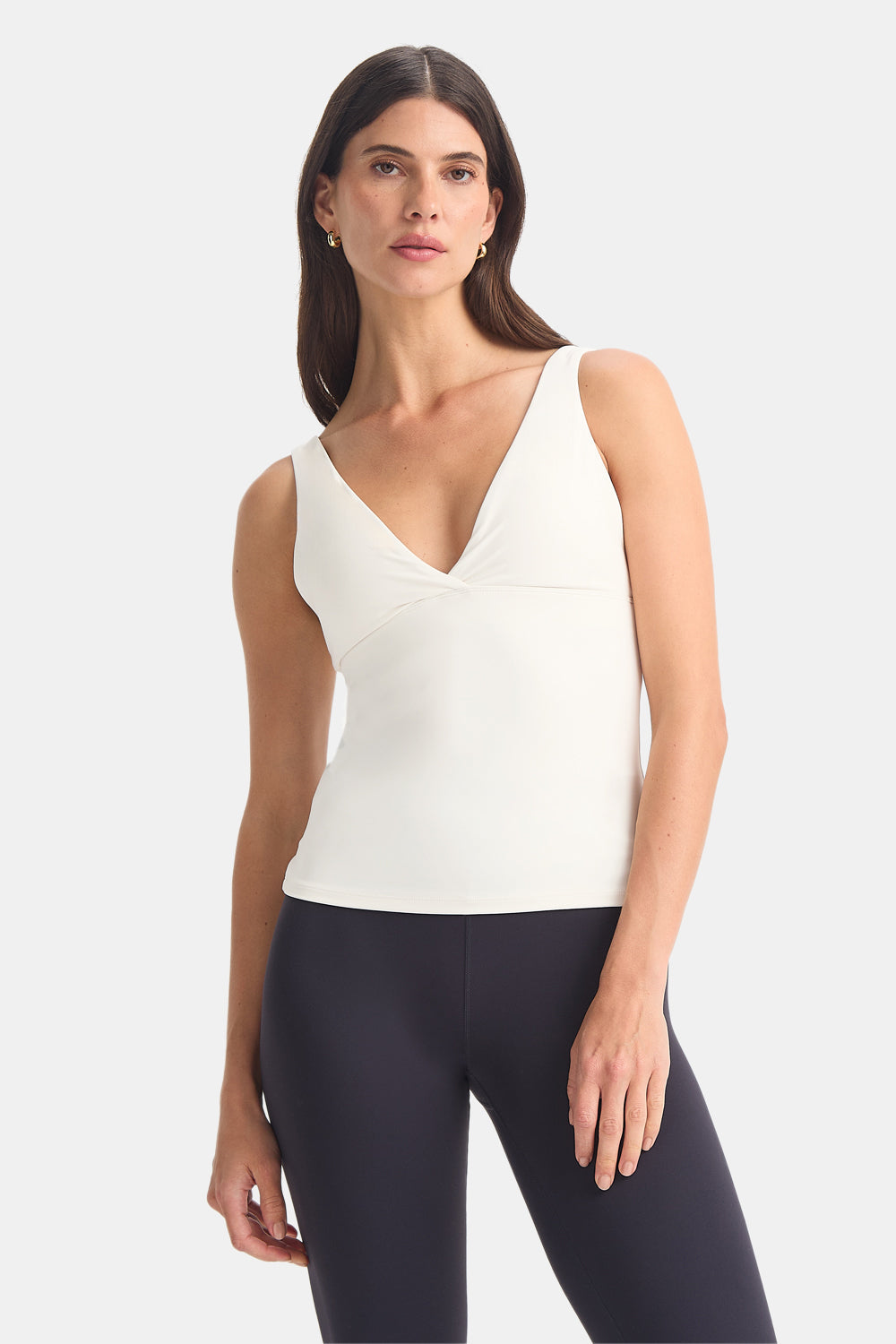 DayFlex V Neck Vest - Ivory