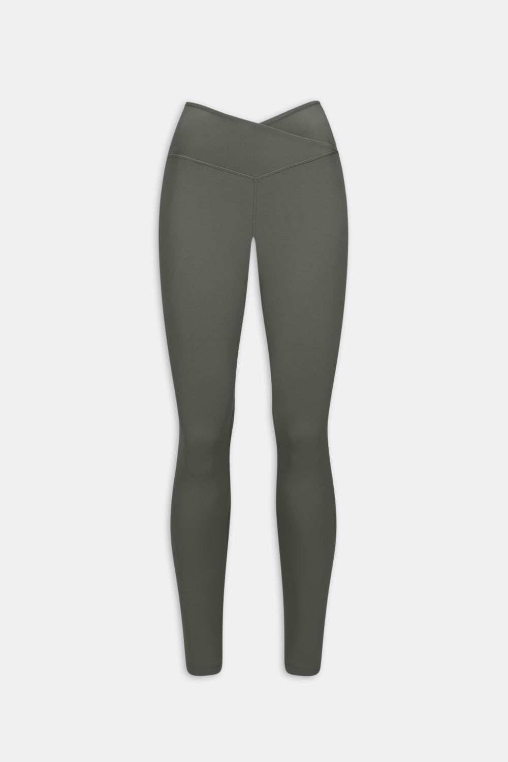 DayFlex Wrap High Waisted Legging - Dark Olive