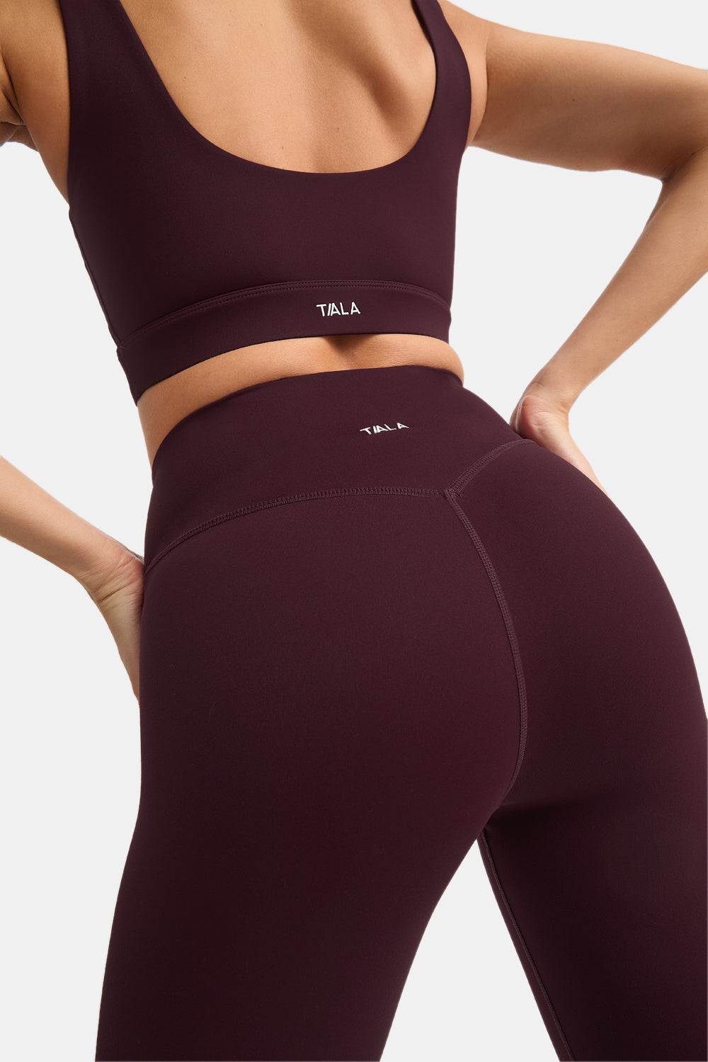 DayFlex Wrap High Waisted Legging - Fig