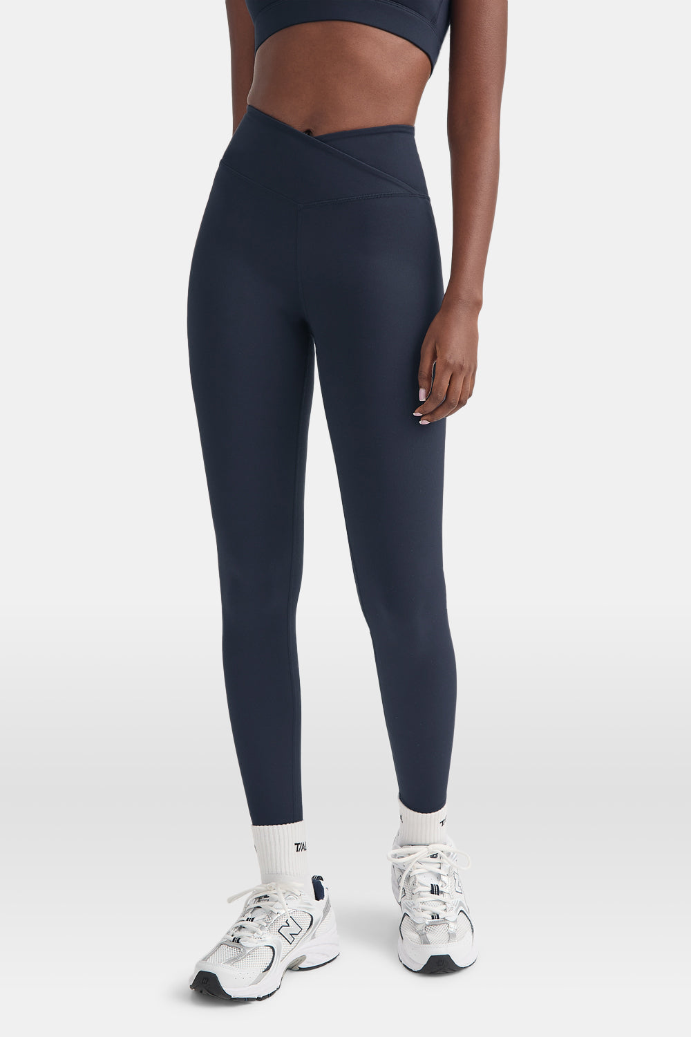 DayFlex Wrap High Waisted Legging - Midnight Navy