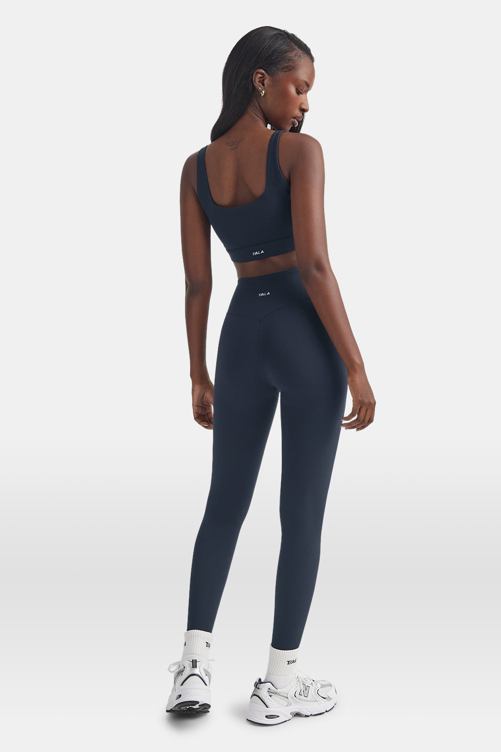 DayFlex Wrap High Waisted Legging - Midnight Navy