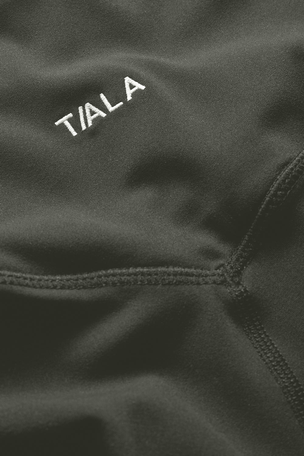 DayFlex Wrap High Waisted Cycling Shorts - Dark Olive