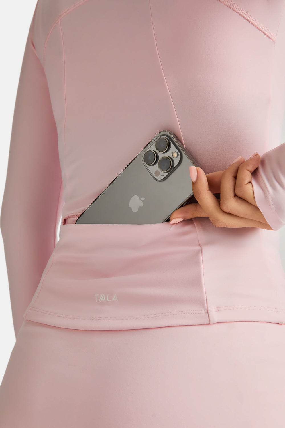 DayFlex Zip Through Jacket - Ballet Slipper