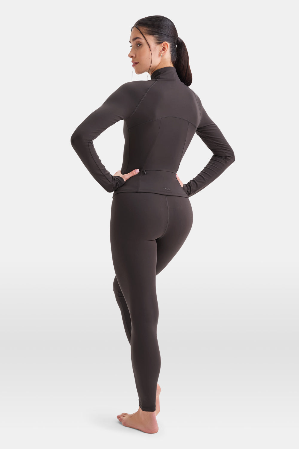 DayFlex Zip Through Jacket - Cool Espresso