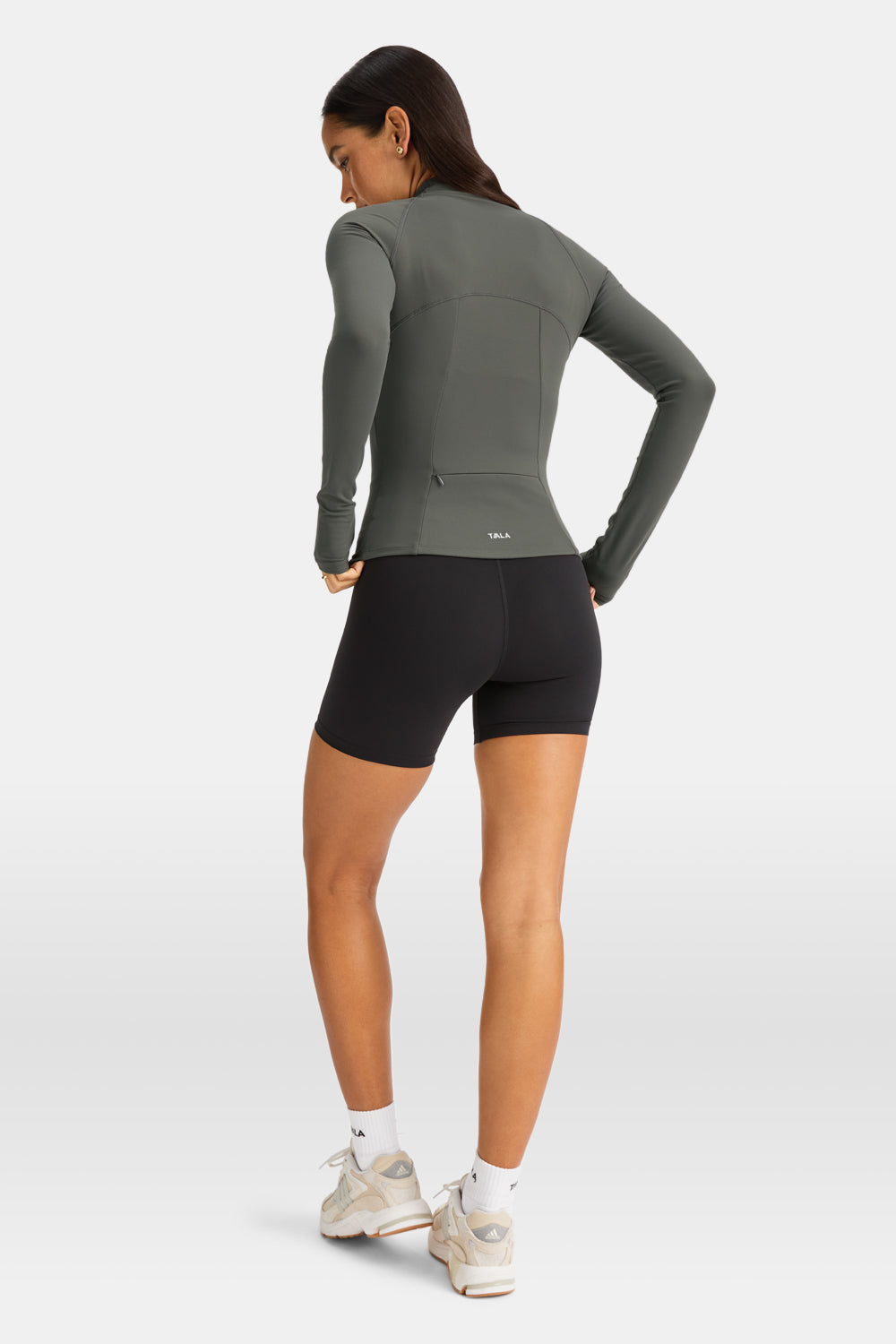 DayFlex Zip Through Jacket - Dark Olive