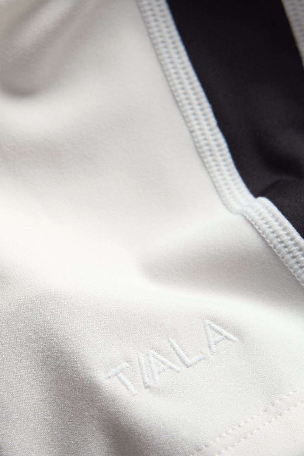 DayFlex Contrast Stripe Zip Through Jacket - Ivory And Shadow Black