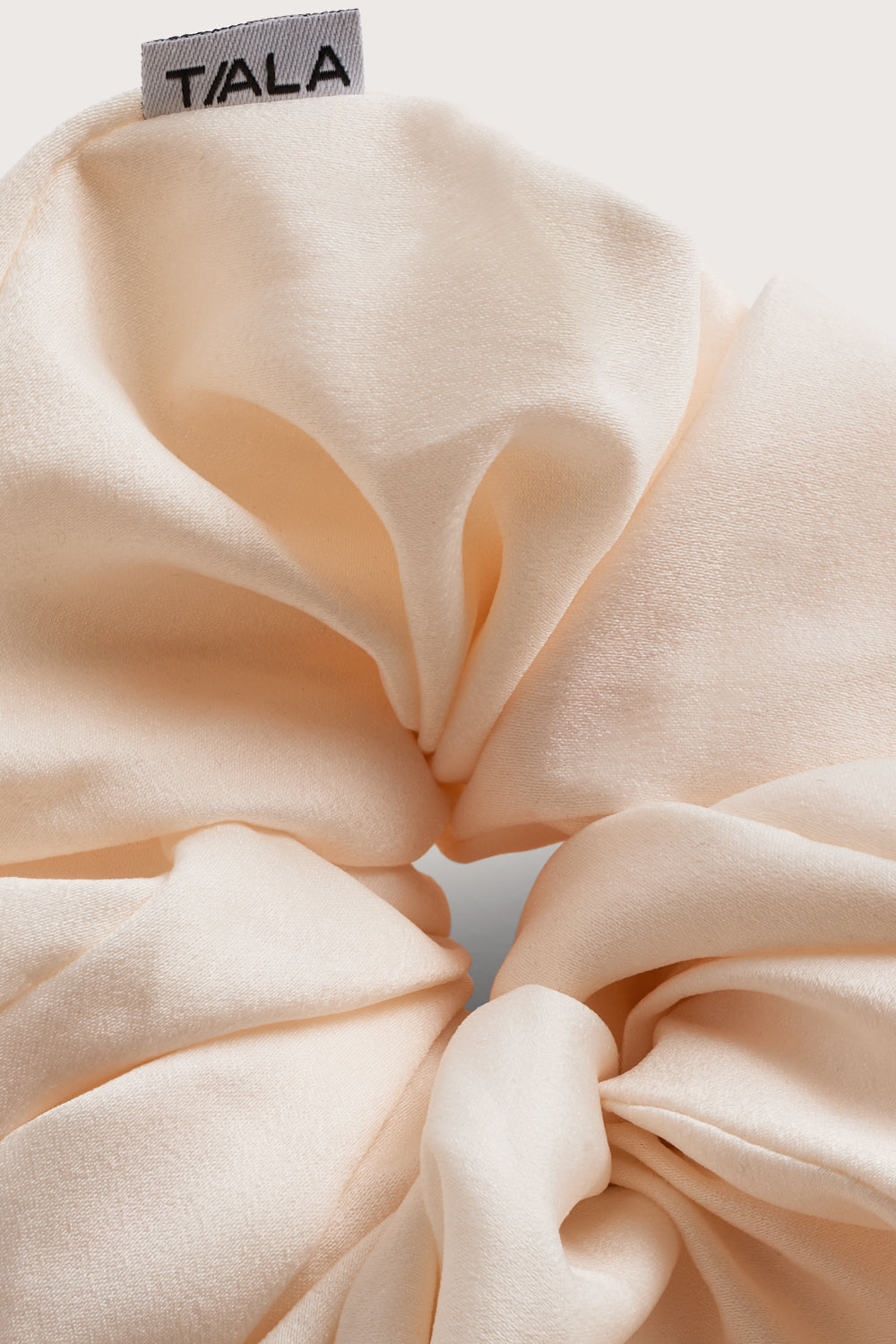 XL Satin Scrunchie - Coconut Milk