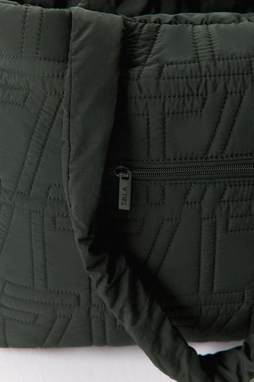 Essential Padded Tote Bag - Dark Moss