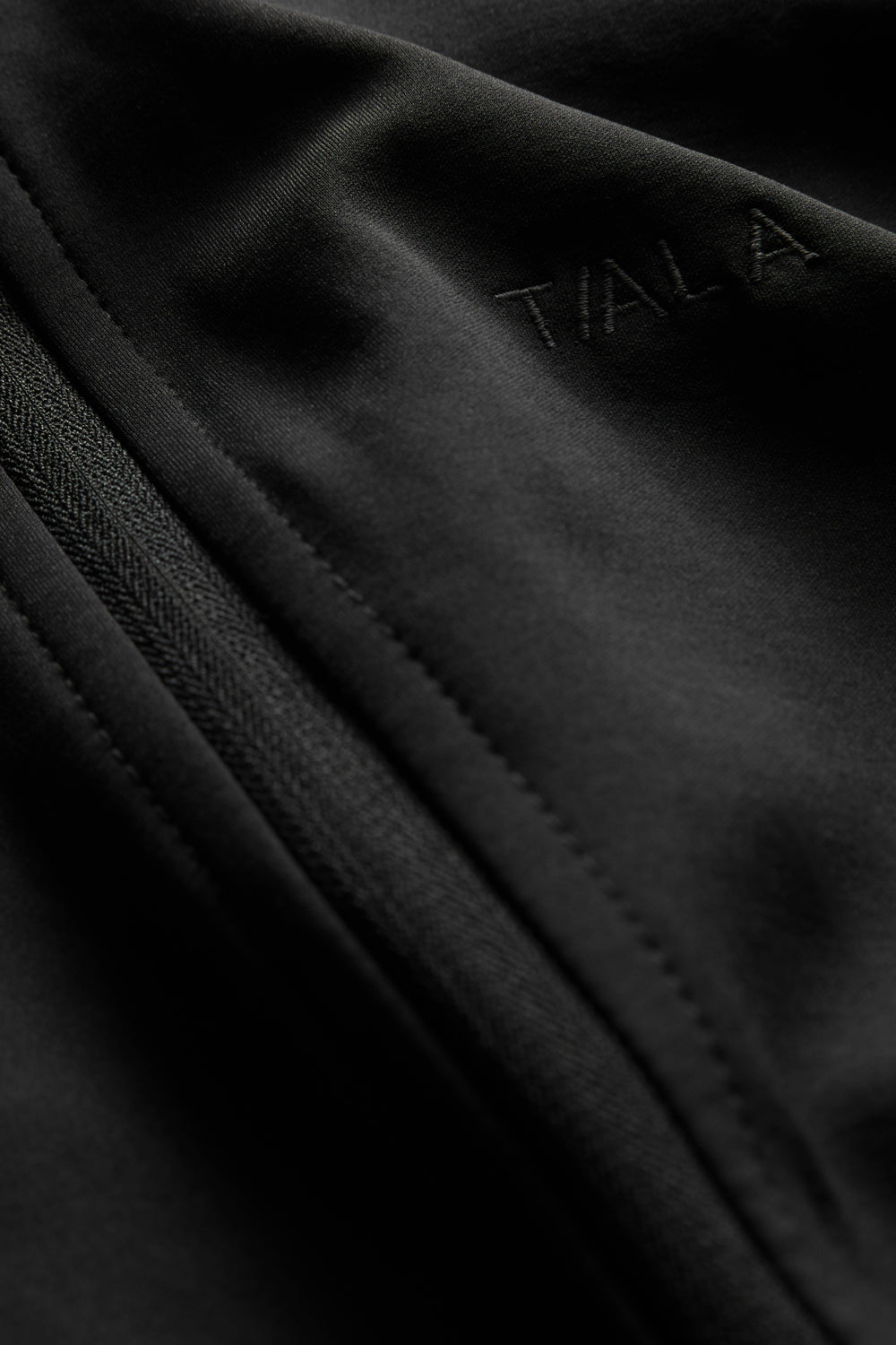 SkinLuxe Fleece Zip Through Jacket - Shadow Black