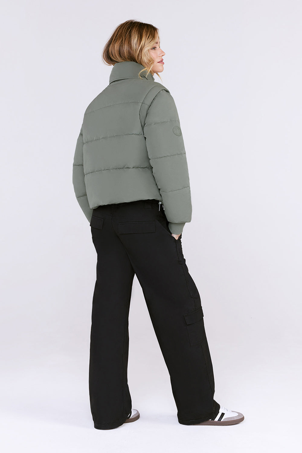 Storm Multiway 3-In-1 Puffer Jacket - Vintage Khaki