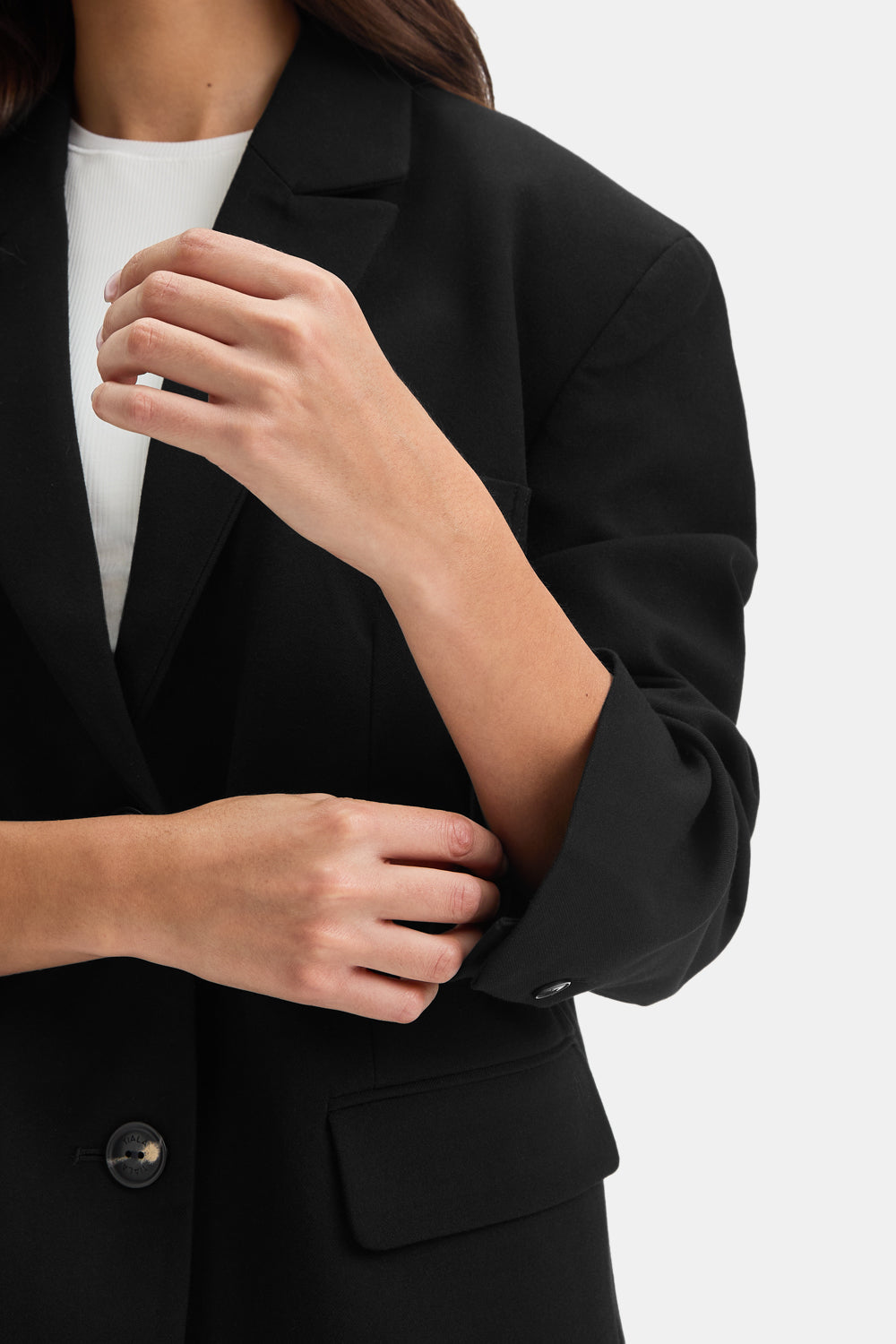 Everyday Tailoring Oversized Blazer - Black