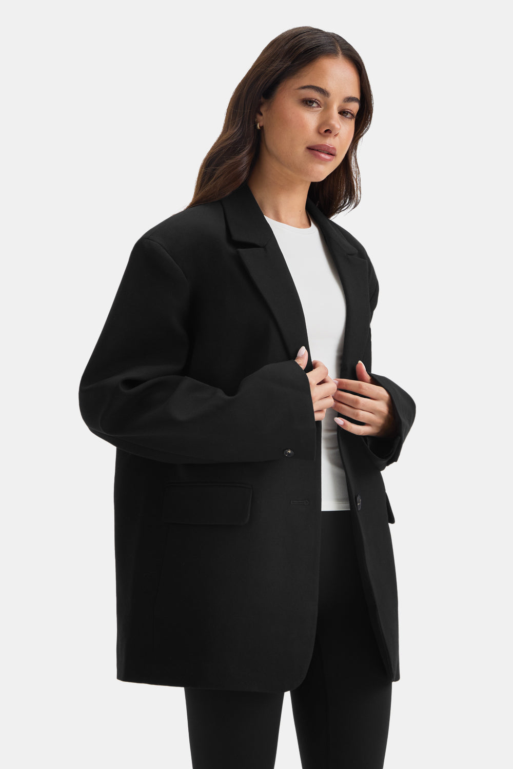 Everyday Tailoring Oversized Blazer - Black