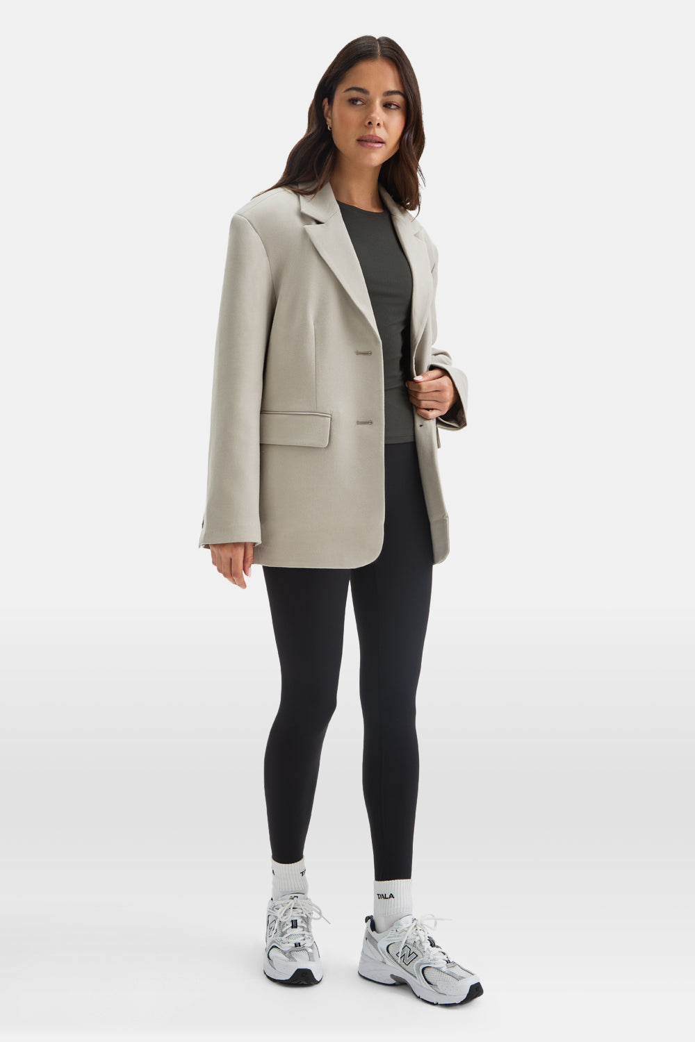 Everyday Tailoring Oversized Blazer - Pistachio