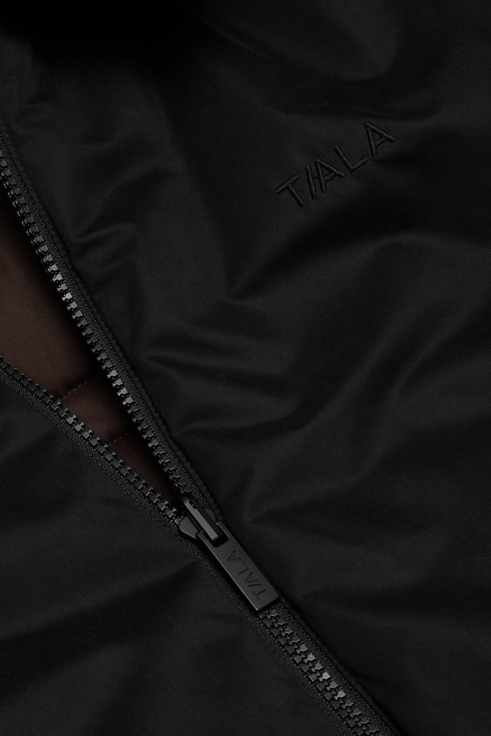 Collared Reversible Bomber Jacket - Americano / Black
