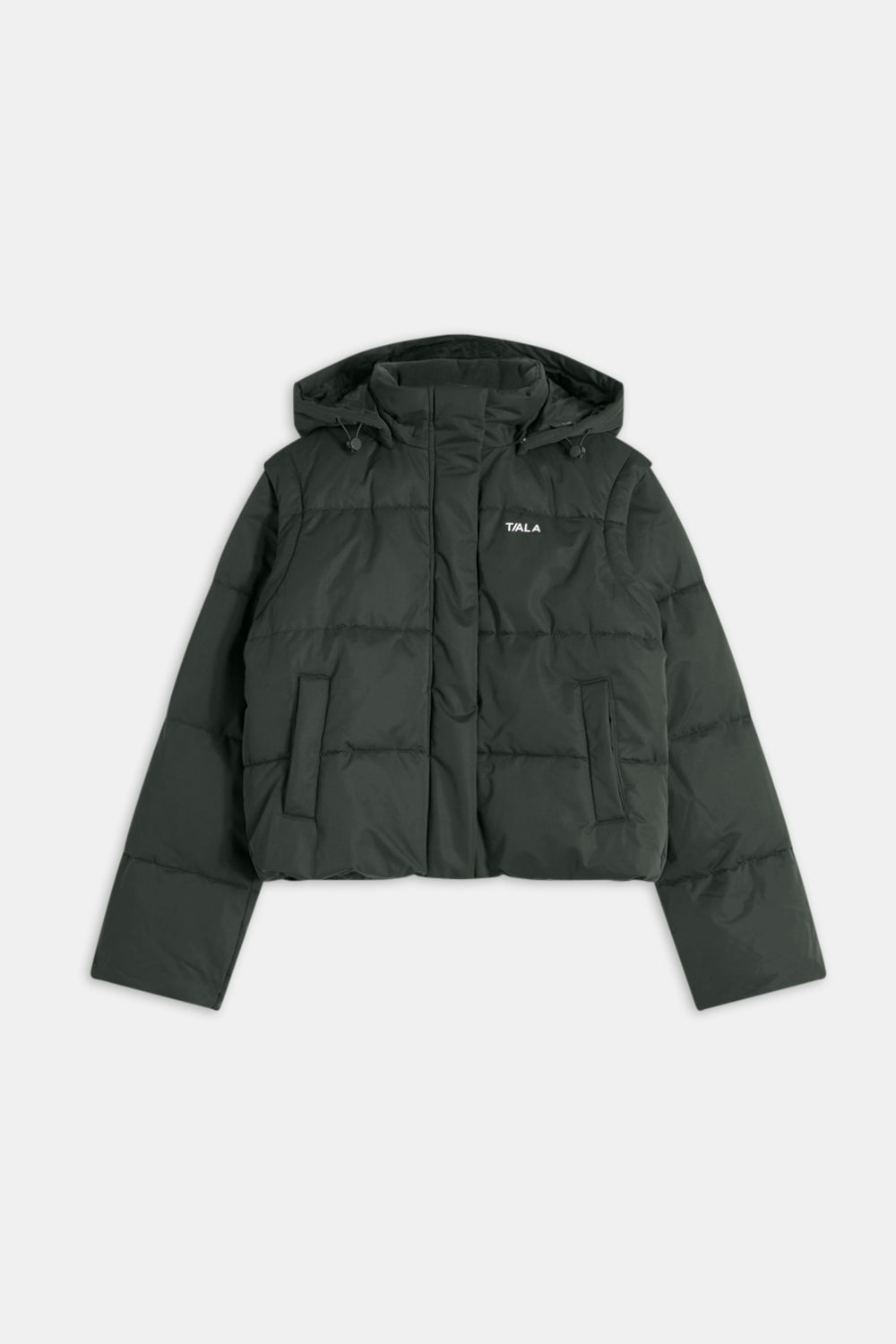 Storm Puffer Jacket - Dark Moss