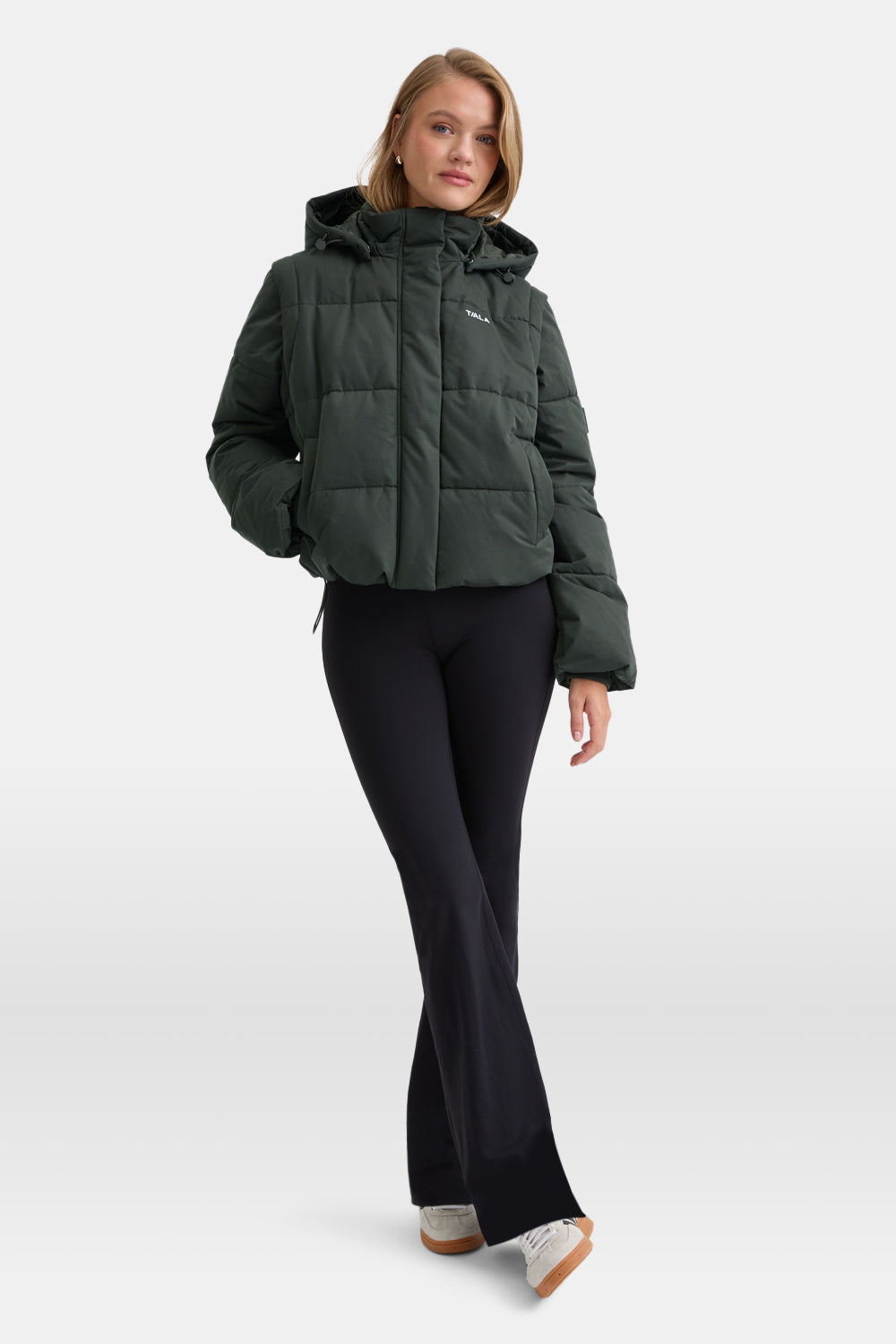 Storm Puffer Jacket - Dark Moss