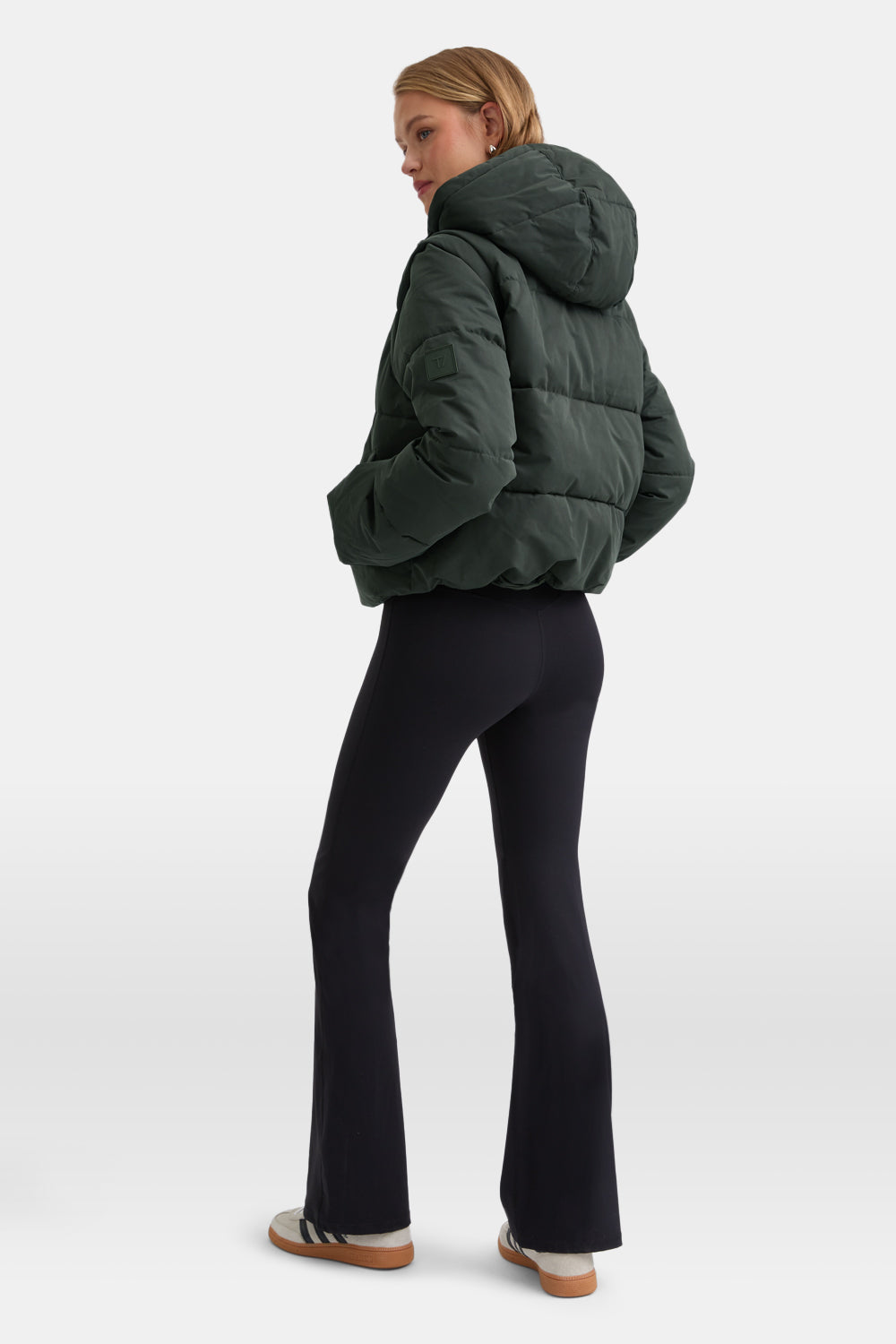 Storm Puffer Jacket - Dark Moss