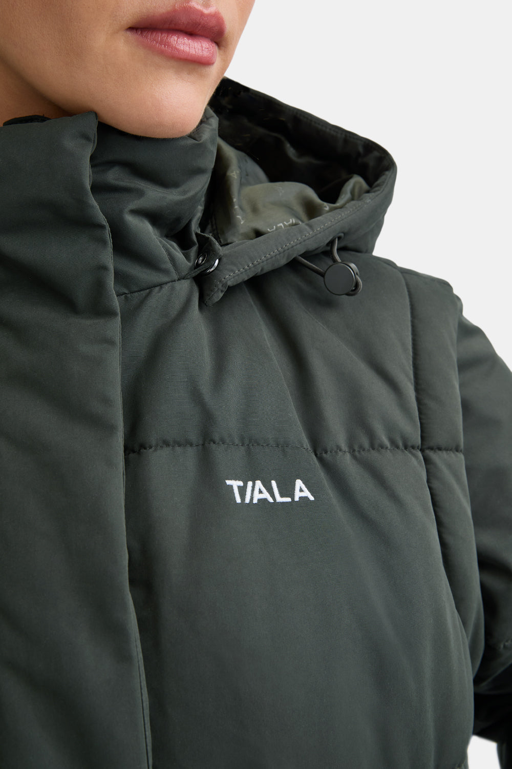 Storm Puffer Jacket - Dark Moss