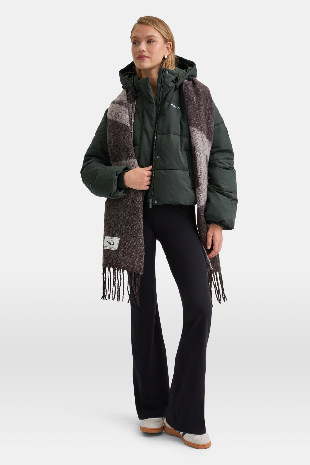 Storm Puffer Jacket - Dark Moss