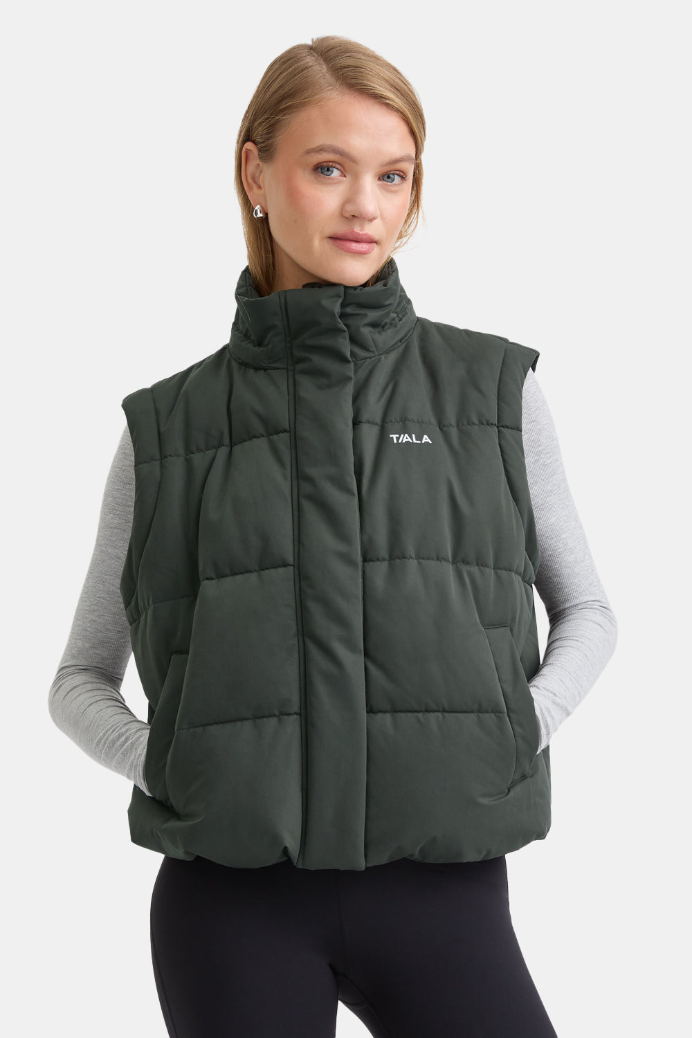 Storm Puffer Jacket - Dark Moss