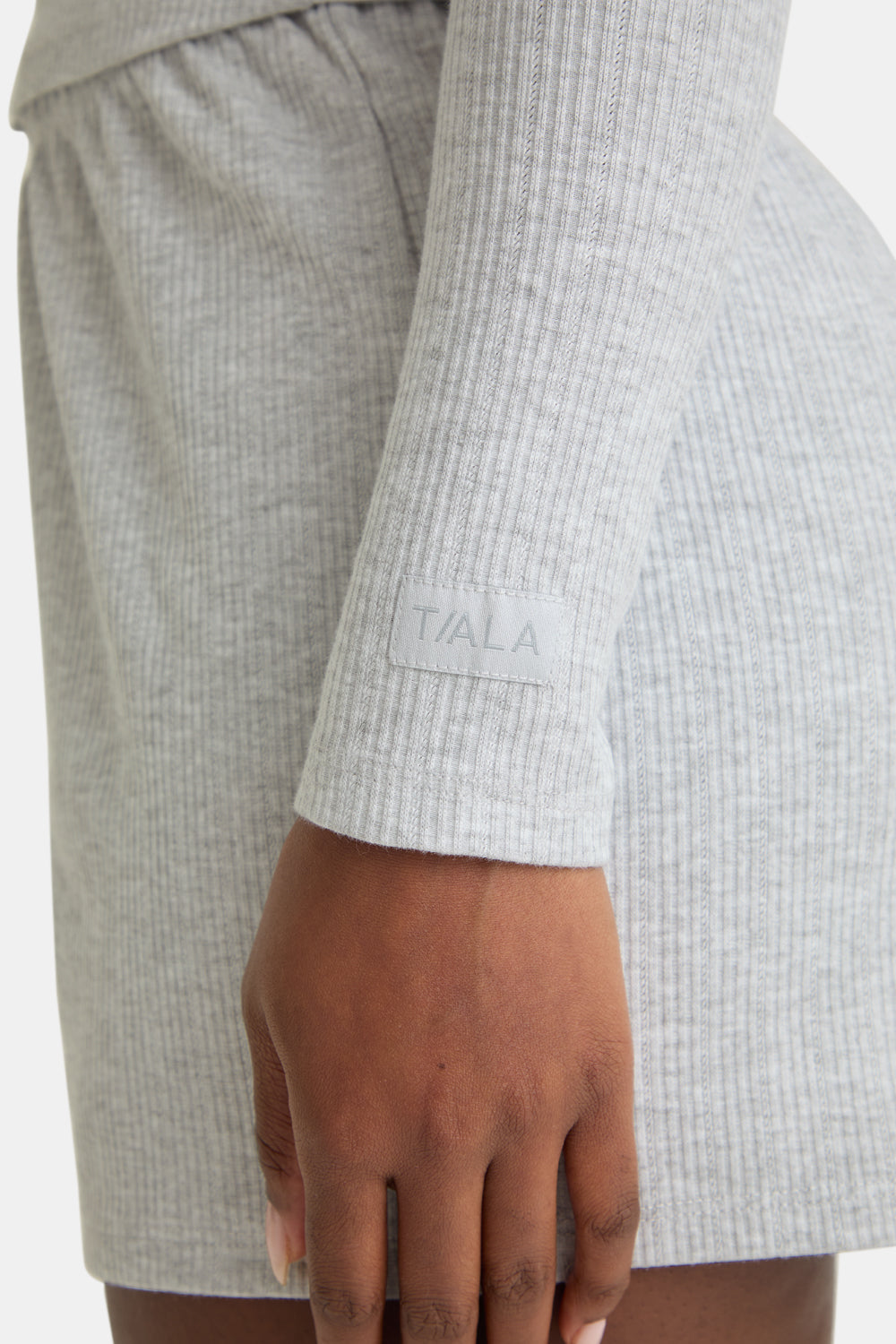 Soft Lounge Cardigan - Grey Marl