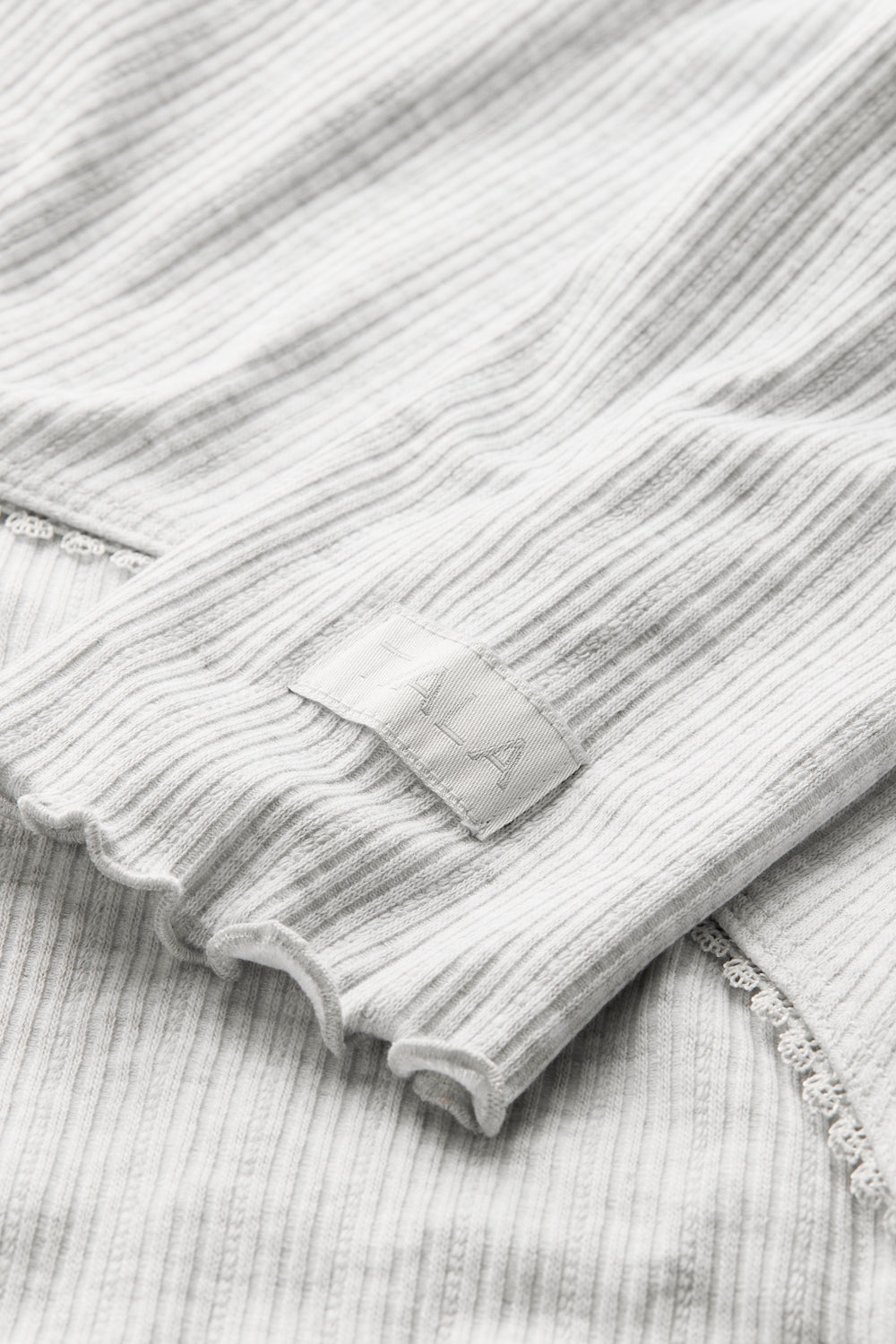 Tie Up Pyjama Cardigan - Grey Marl