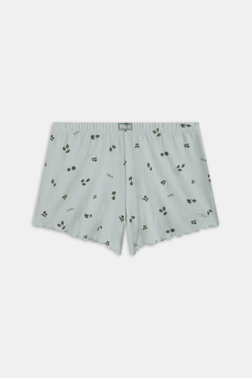 Pyjama Shorts - Sage Woodland Print