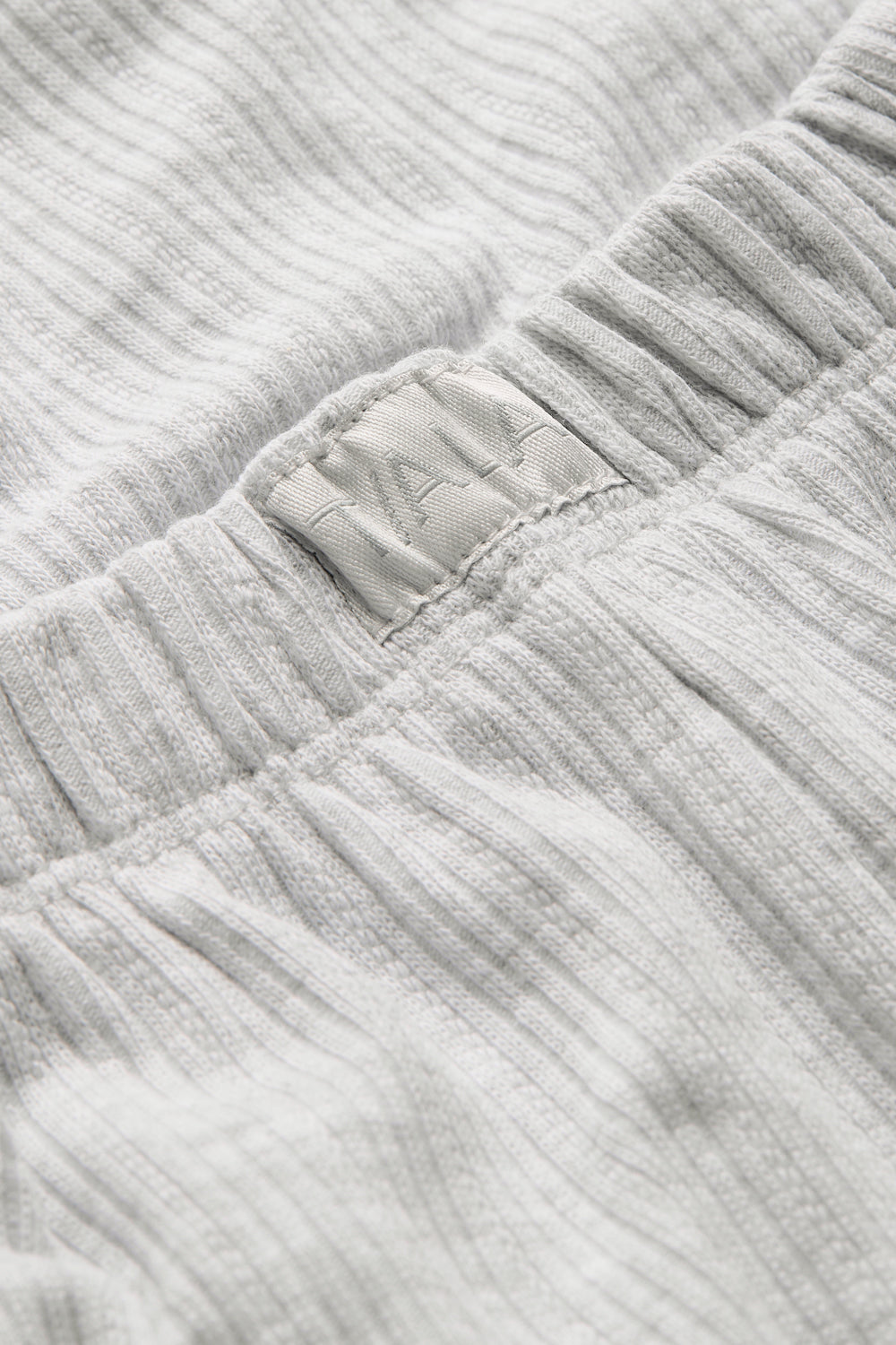 Wide Leg Pyjama Bottoms - Grey Marl