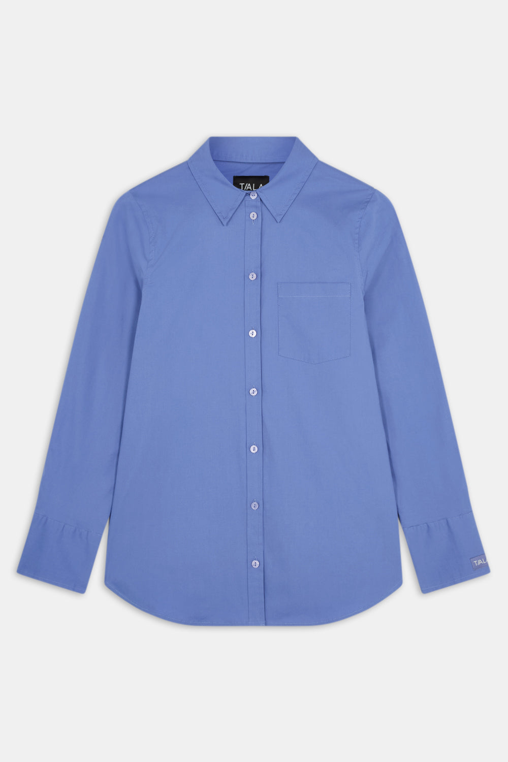 Poplin Shirt - Positano Blue