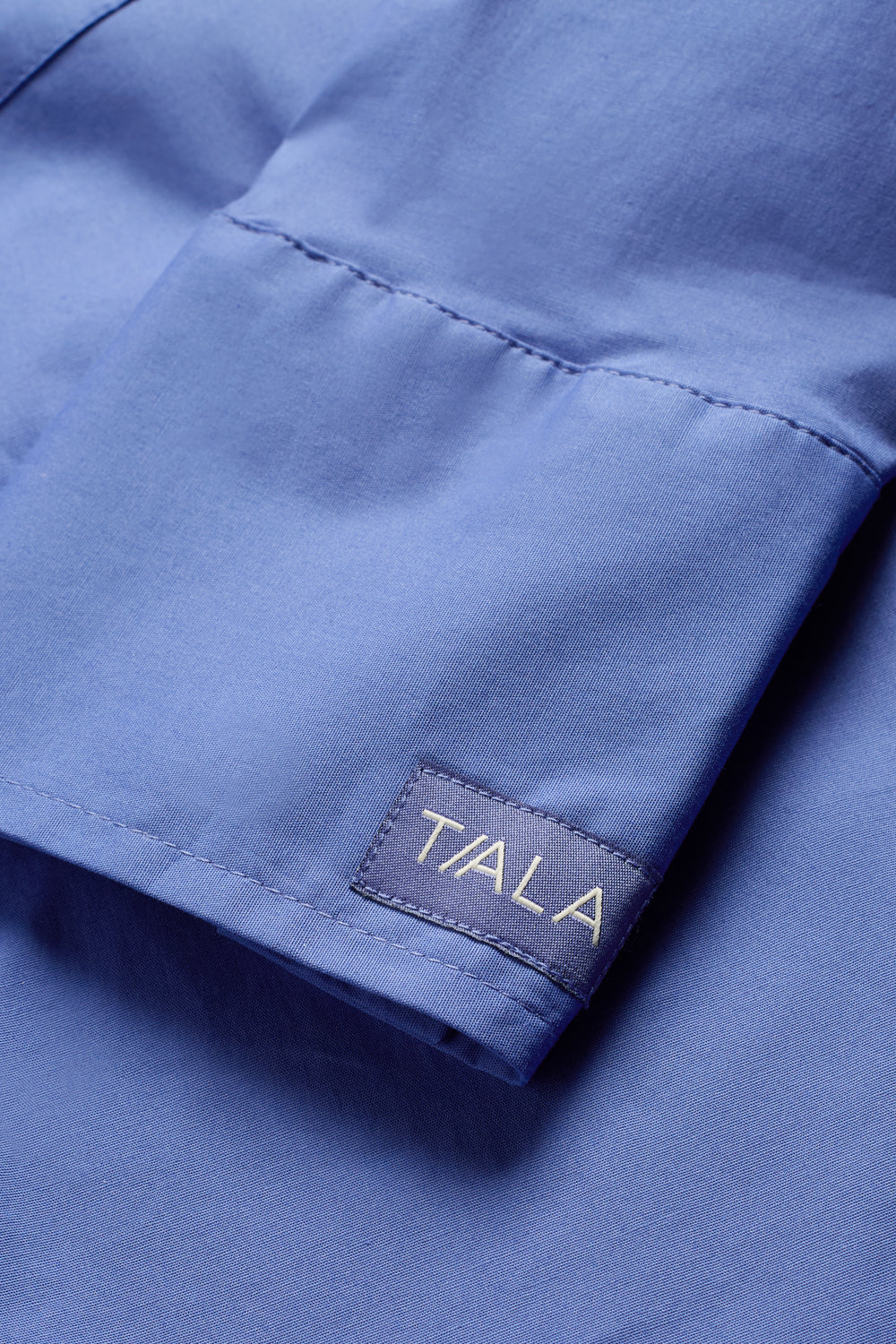 Poplin Shirt - Positano Blue