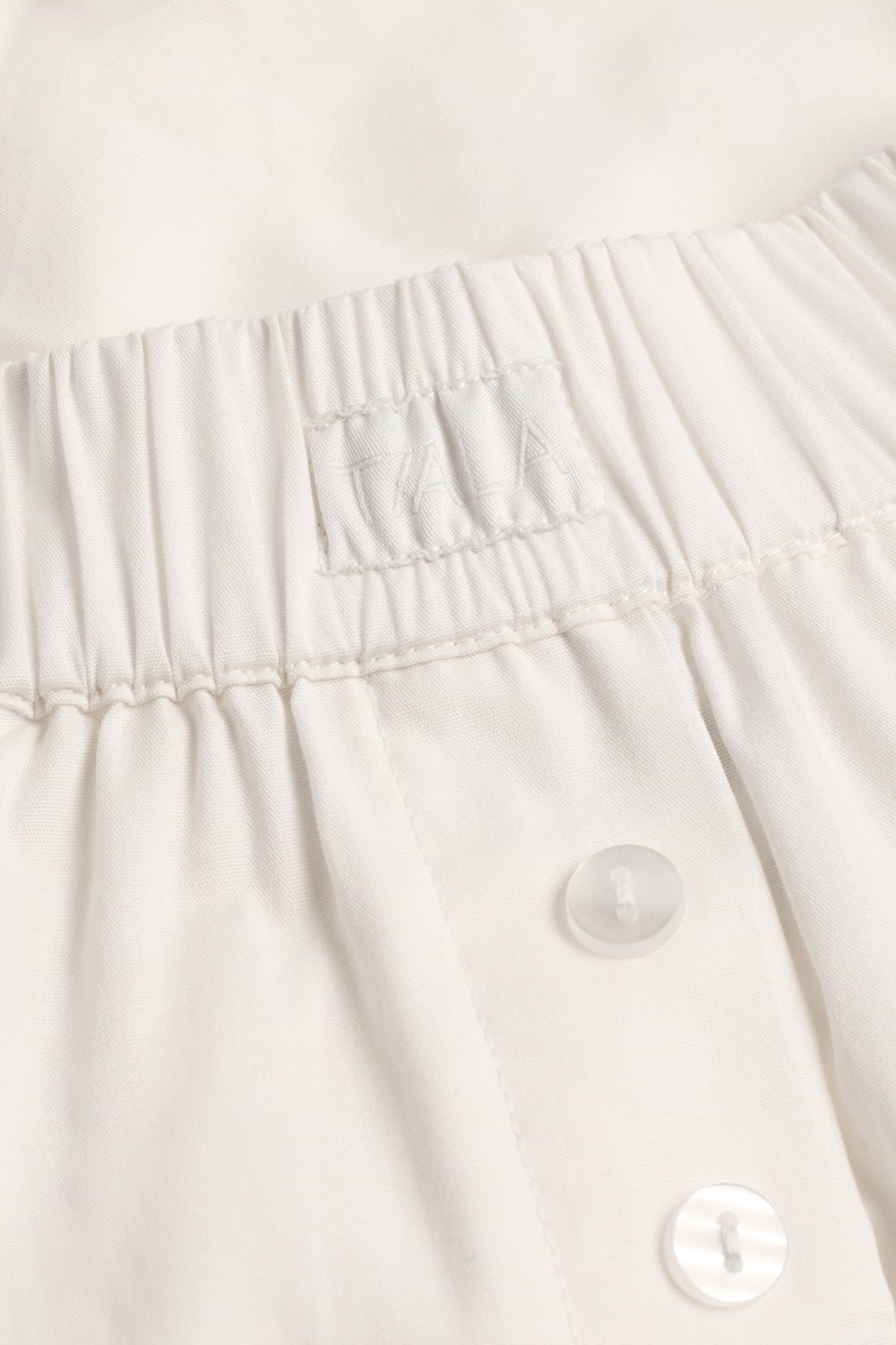 Poplin Short - Coconut Milk