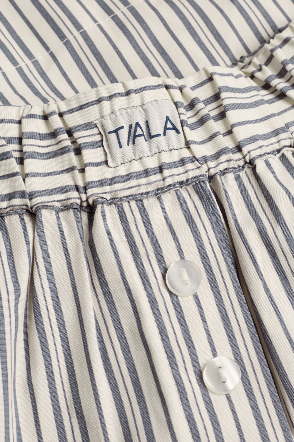 Poplin Short - Blue Stripe